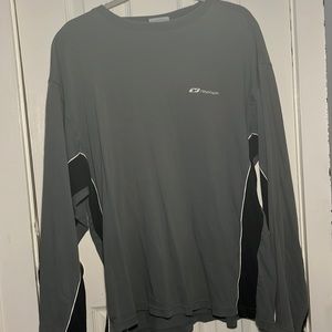 Gray, Vintage, Reebok, Long Sleeve, Men’s Large